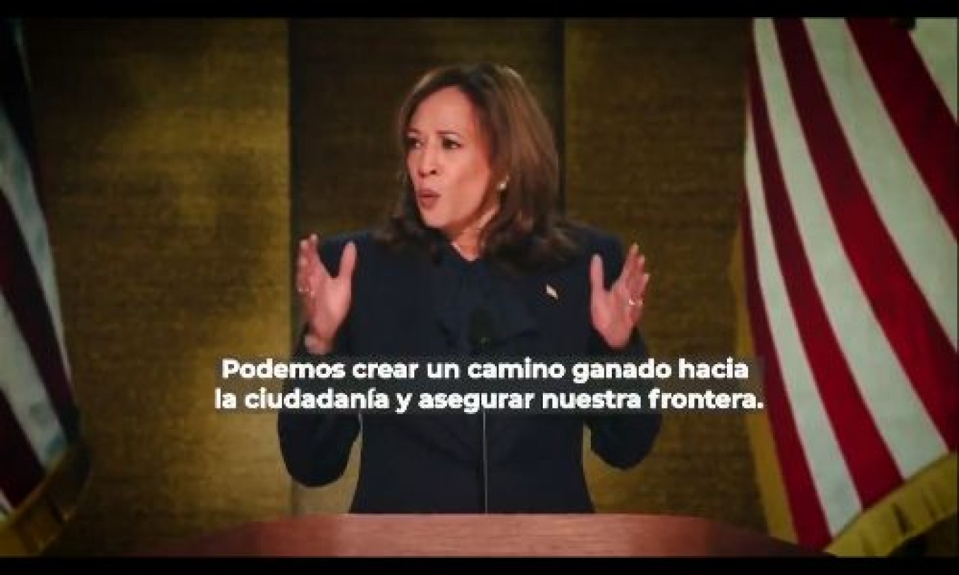 Kamala Harris, la candidata demócrata oficial a las Presidencia de EEUU