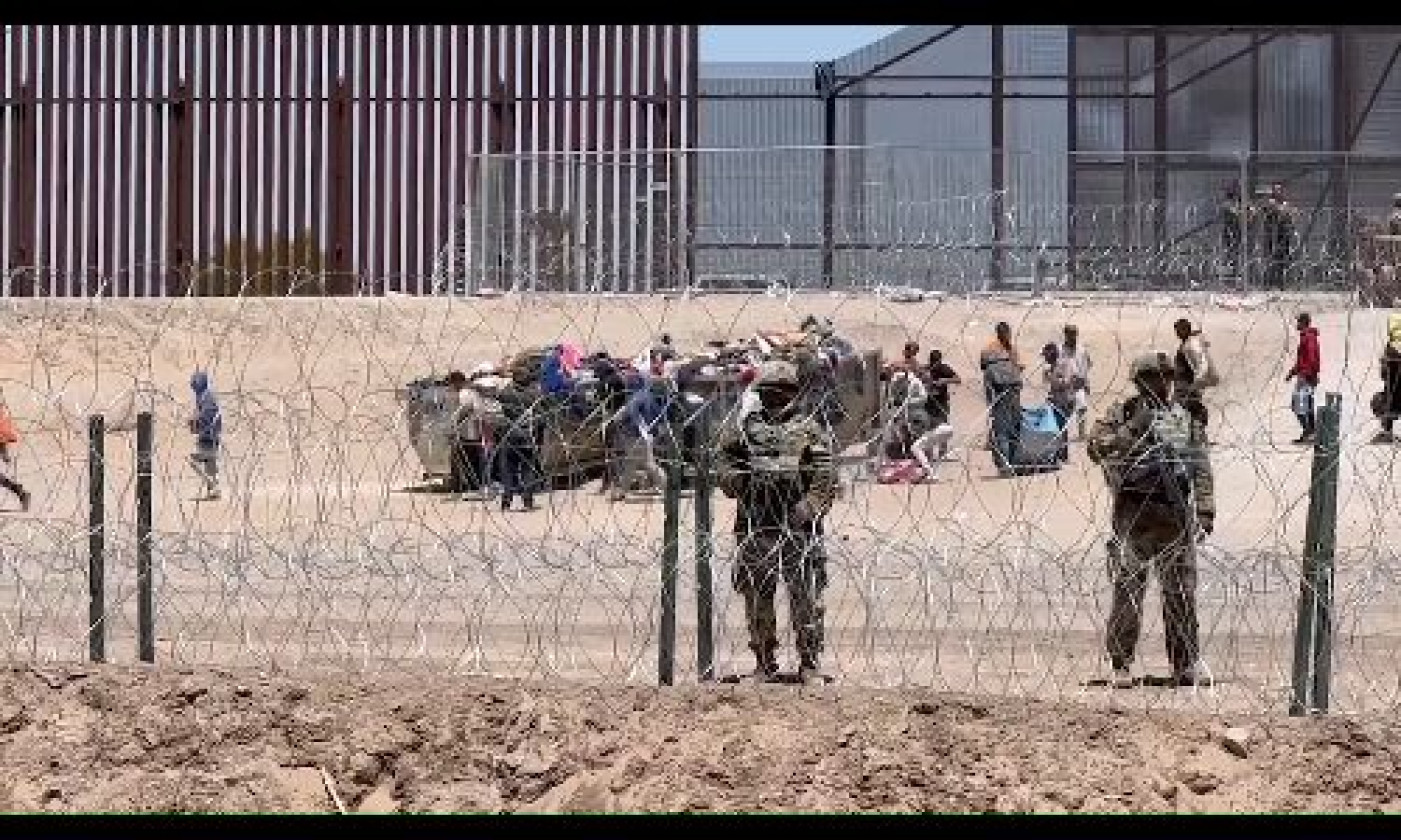 Últimas horas del Título 42 dan esperanza a miles de migrantes en la frontera con #EUA