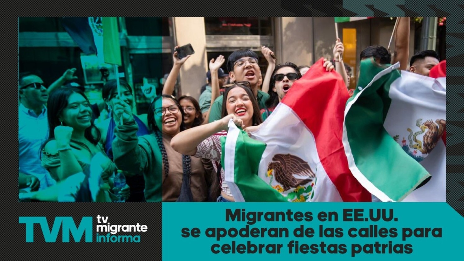 #TvMigranteInforma: Migrantes en EE.UU. se apoderan de las calles para celebrar fiestas patrias
